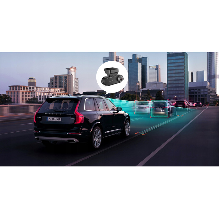 Автомобільний відеореєстратор Ddpai N5 Dual 4K UHD 140° з GPS та карткою пам'яті 128 ГБ