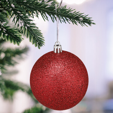 Relaxdays Christmas Baubles Set of 110