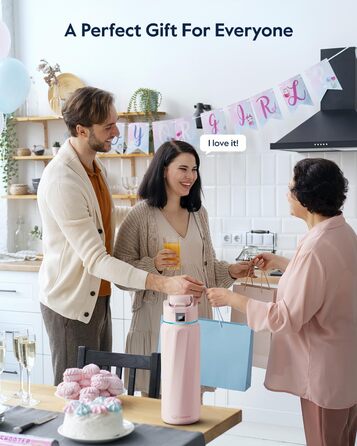 Розумна пляшка для води WATERH Boost з нагадуванням та трекером, 946 мл, нержавіюча сталь, рожева