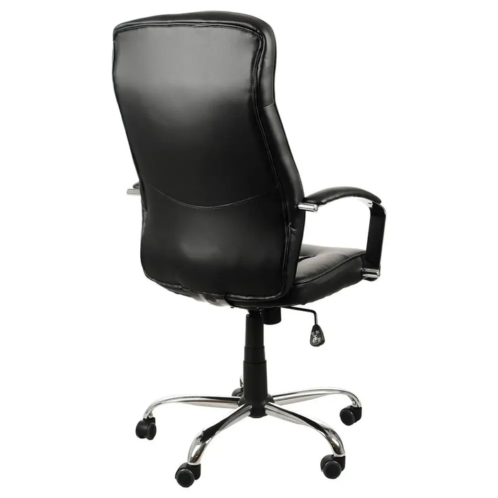 Офісне крісло обертове Stema ZN-9152, чорне, 70x123x70 см