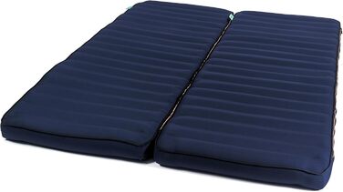 Надувний матрац для гостей Human Comfort Luftbett Chatou, 100% бавовна, блакитний