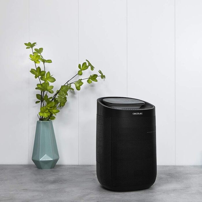 Зволожувач повітря Cecotec BigDry 2500 PureLight Black - 300 мл/день, 0.6 л резервуар, до 20 м²