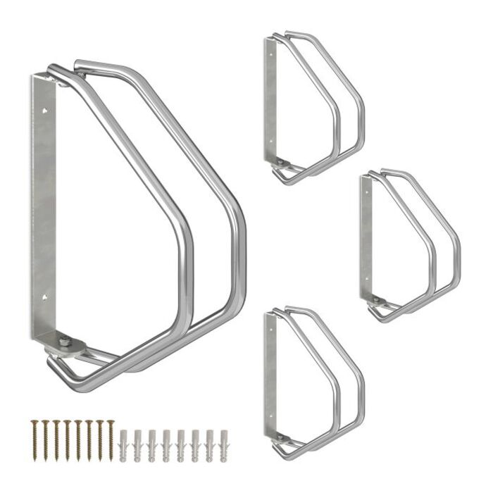 Relaxdays Swivel Bike Rack Wall-Mounted Set