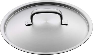 Каструля WMF Gourmet Plus 16 см з нержавіючої сталі Cromargan з металевим кришкою, 1,4 л, для індукційних плит, з внутрішньою шкалою