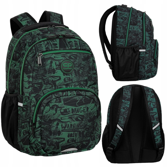 Багатовідсіковий шкільний рюкзак CoolPack, багатоколірний, 26 л