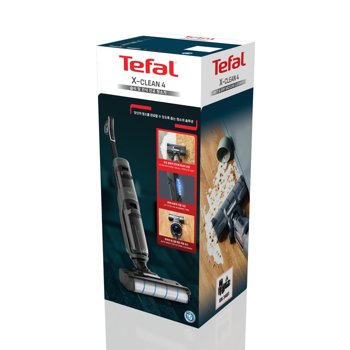 Акумуляторний вертикальний миючий пилосос Tefal X-Clean 4 GF5035