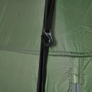 Outsunny Pop-Up Camping Shower Tent & Toilet Privacy Shelter with Carry Bag - Portable Outdoor Changing Room & Shelter - 126x124x189cm