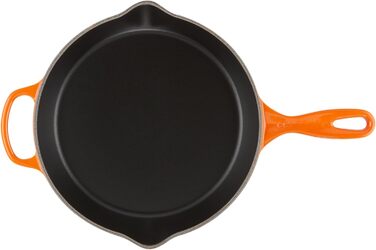 Чавунна сковорода Le Creuset Signature 26 см, 2л, червона для всіх плит та духовки