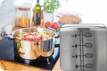 Набір каструль Tefal Daily Cook G713SB45 з нержавіючої сталі, 11 предметів