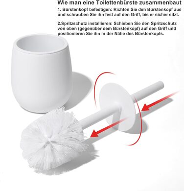 Набір для ванної кімнати AJEUNGAIN Grey, сучасний, 5 предметів: відро для сміття, тримач для туалетного йоржика, дозатор мила, стакан для зубної щітки та піднос