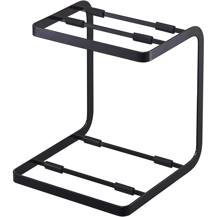 YAMAZAKI Pot Lid Holder, Steel, Black, One Size