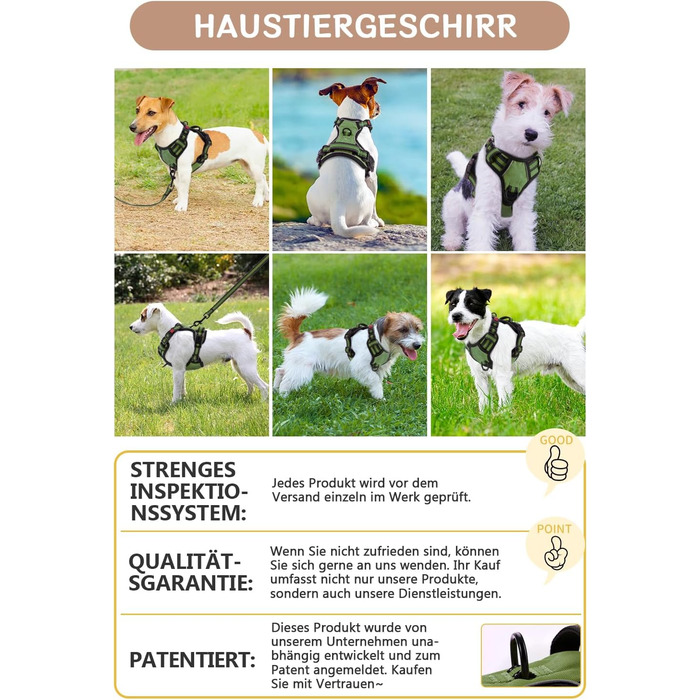 Нашийник для собак BaoCheng Anti Pull: регульований, дихаючий, з 3 пряжками, безпечний, світловідбиваючий (M, небесно-блакитний)