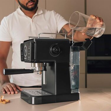 Кавоварка Cecotec Power Espresso Touch ColdBrew – еспресо, капучино, холодна кава, 20 бар, поворотний паровий кран
