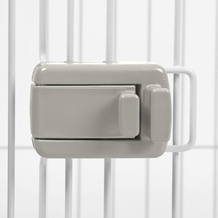 Вольєр для цуценят Iris Ohyama з дверцятами та знімним дахом, білий, 60 см, для собак та котів, вольєр для собак, забіг для цуценят, для вулиці та дому