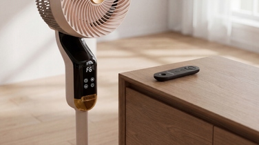 Підлоговий вентилятор Vexos Aura-x30 Air, бежевий