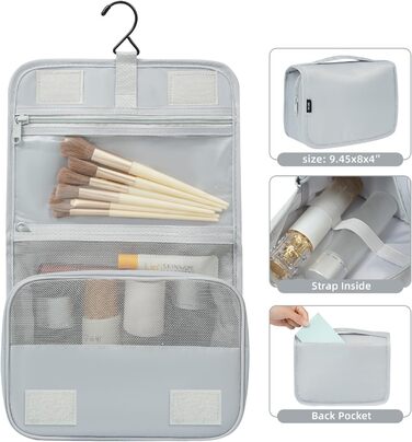 Набір органайзерів для подорожей BAGAIL (10 шт.) – сірий. Організатори для валізи, ручної поклажі, аксесуарів