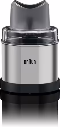 Насадка Braun MQ 60 для кави та спецій, 350 мл, нержавіюча сталь, аксесуар EasyClick для блендерів Braun MQ 3 та MQ 5