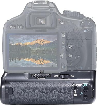 Запасний акумуляторний блок Neewer для Canon EOS 550D 600D 650D 700D Rebel T2i T3i T4i T5i з акумуляторами LP-E8 та USB-зарядним пристроєм