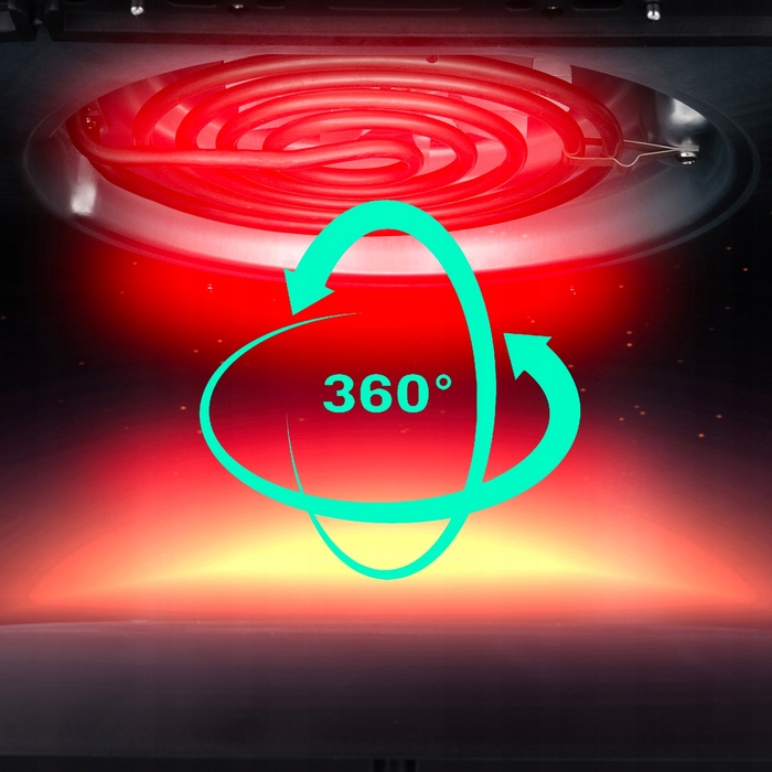 Аерофритюрниця Lehmann LHODF-1810 1800 Вт, 10 л, сріблясто-сіра