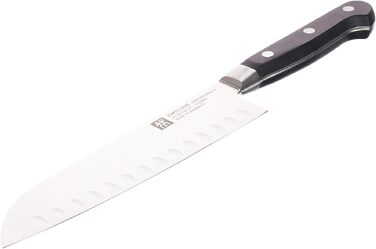 Професійний ніж Сантоку ZWILLING Professional S, сталь нержавіюча, 18 см, чорний