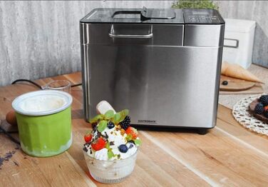 GASTROBACK Ice Cream Container for 42823 Design Bread Maker Advanced, 700ml - Versatile, Stable, Color: Summer Green