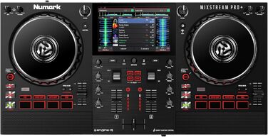 DJ-контролер Numark Mixstream Pro+ з розділенням STEM, 2 деки, Wi-Fi, 7