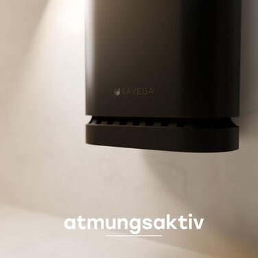 Силіконова щітка для унітазу SAVEGA з кришкою – плоска та гнучка – щітка для унітазу з кріпленням на стіну без свердління – антибактеріальна щітка для унітазу (білий) (чорний)