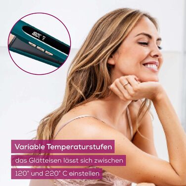 Випрямляч для волосся Beurer HS 60 з іонізацією та керамічним покриттям