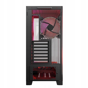 Корпус для комп'ютера Modecom Volcano Space Apex ARGB ATX MIDI 4x140мм, Чорний