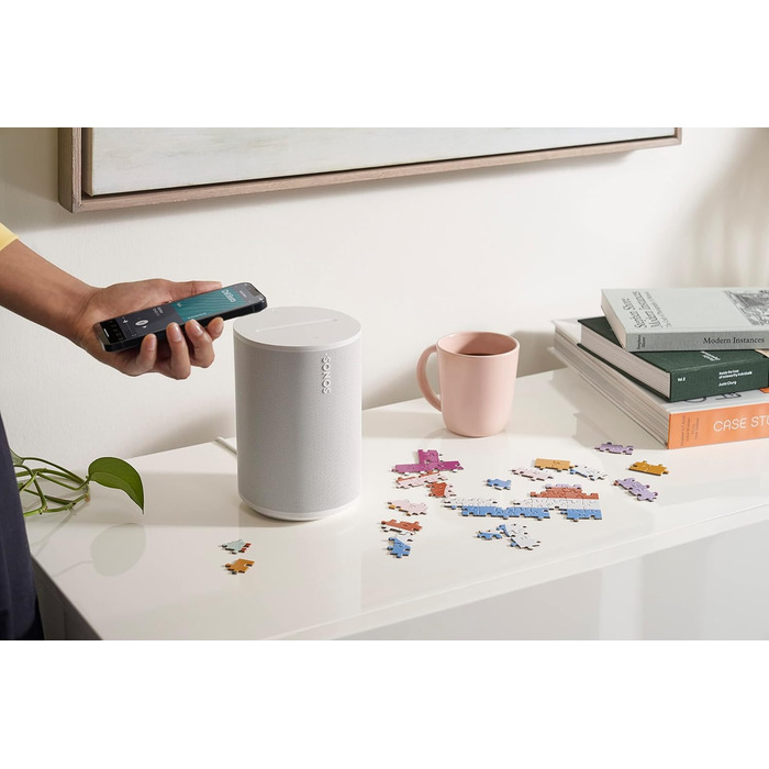 Sonos Era 100 – Розумна колонка Wi-Fi/Bluetooth з Alexa, біла