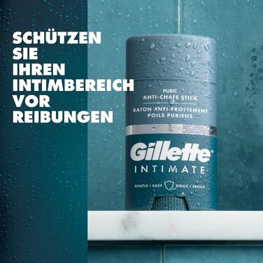 Смінні леза для бритви Gillette Body & Intimate, набір 6 шт, чорні, для делікатних зон та тіла