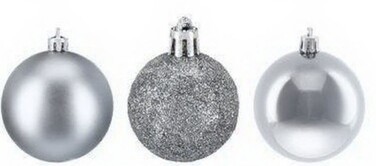 Relaxdays Set of 138 Christmas Baubles