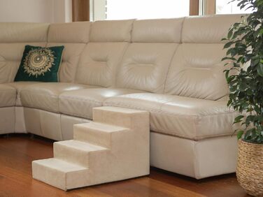 Сходинка для собак та котів Tiertreppen - 4 сходинки, 40 см, бежевий колір