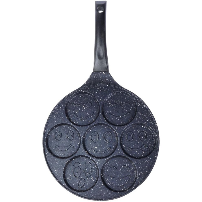 ORION Frying Pan Ø 27 cm | 7-Egg Frying Pan | Crepe Pan for Gas | for Induction, with non-stick coating