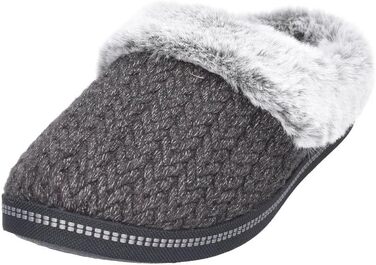 Жіночі домашні капці Skechers Cozy Campfire-Home Essential, чорні, розмір 35 EU