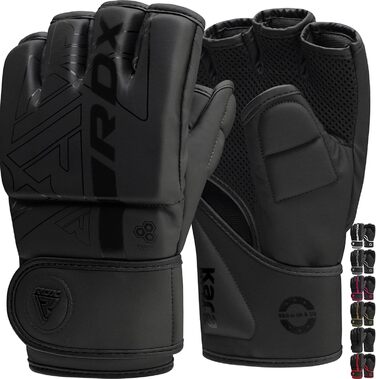 Боксерські рукавички RDX Profi MMA: шкіра, тренування, спаринг, бокс, кікбоксинг, муай-тай, чоловічі