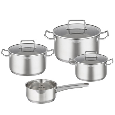 Rosle EXPERTISO 7-Piece Cookware Set, 2x16/20/24 cm, Stainless Steel
