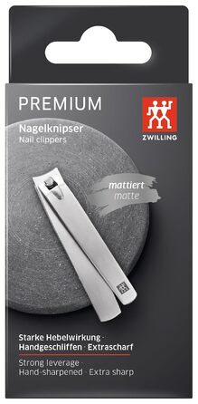 Кусачки для нігтів ZWILLING Nagelknipser, преміум якість, сріблясті, 60 мм