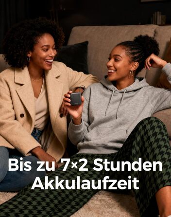 Електричні грілки для рук Ocoopa 2 шт. з акумулятором 4000mAh, USB, 3 режими нагріву, до 52°C, подарунок на Новий рік, для зими, катання на лижах, подорожей та активного відпочинку, UT5 Nano Wiesengeflüster (Ocoopa x Künstleredition), чорний