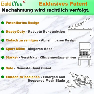 Набір для нарізки овочів 8-в-1 з контейнером, з нержавіючої сталі, для салату та нарізки
