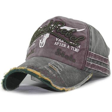 Кепка бейсболка чоловіча CheChury Vintage Snapback, зелена, регульована, для спорту та відпочинку