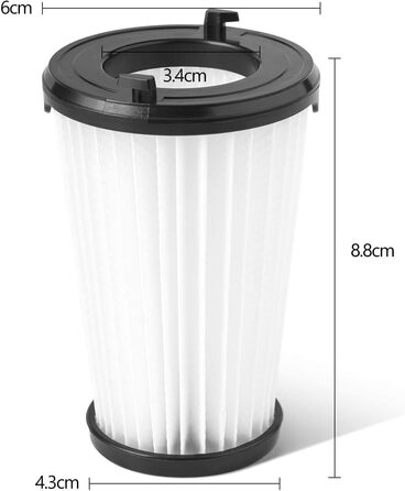 8 фільтрів для пилососів AEG CX7, CX7-2, CX7 Animal, QX8 (AEF150)