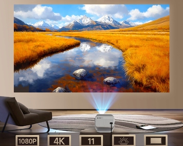 Smart-проектор Magcubic L018 LED 4K/1080p з Android TV, WiFi та Bluetooth-динаміком