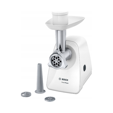 М'ясорубка Bosch MFW2510W, біла, 1500 Вт