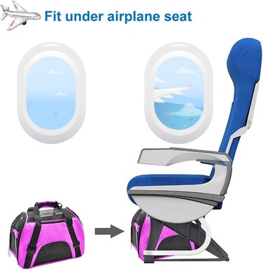 Транслювач для домашніх тварин: котів, собак, кроликів, хом'яків. Підходить для авіаперельотів, м'який, з плечовим ремінцем (M - 47x27x28 см, до 5 кг)