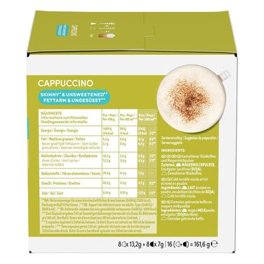 Кавові капсули NESCAFÉ Dolce Gusto Cappuccino, набір 3х16 шт (48 капсул)