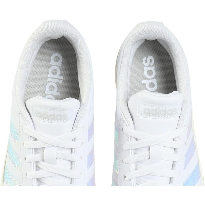 Жіночі кросівки Adidas VL Court Base, білий/сірий, 38 2/3 EU