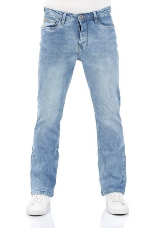 Чоловічі джинси Riverso Falko Bootcut Stretch Denim (чорний, синій, сірий) - Розміри 29-40 / 30L-34L