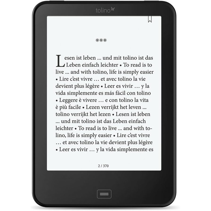 Tolino Vision 3 HD - електронна книга з екраном HD