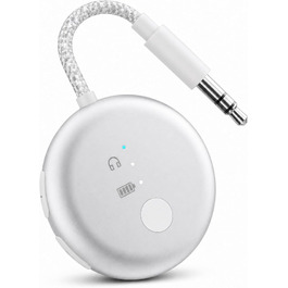 Bluetooth-адаптер для літака Avantree SoundJet R1 для AirPods та бездротових навушників, сріблястий, 25 год роботи